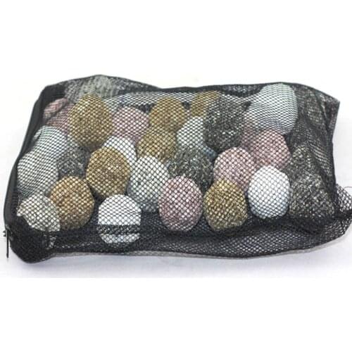 2pcs Fish Tank Isolation Bag Aquarium Mesh Bag Aquarium Pond Filter Net Bag For Bio Ball Carbon Media Aquarium Black