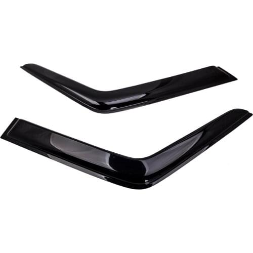 2pcs Window Visors Strip Weathershield Set For Toyota Land Cruiser 70 76 78 79