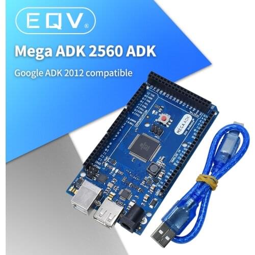 Mega 2560 R3 16AU Board 2012 Google Open ADK Main Board (for Compatible Mega 2560 ATmega2560-16AU + USB Cable