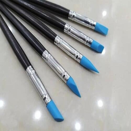 5pcs Clay Sculpting Kit Sculpt Smoothing Wax Carving Pottery Ceramic Tools Polymer Shapers Modeling Carved Tool Perfect