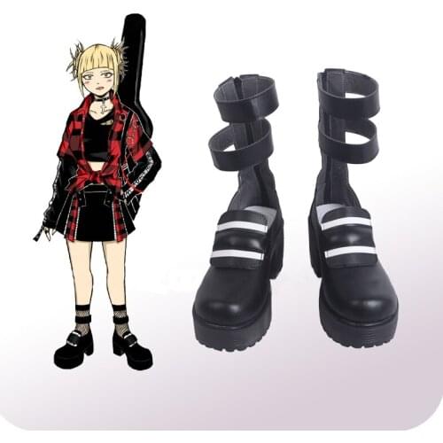 Anime My Hero Academia Cosplay Shoes Toga Himiko Cosplay Shoes Halloween Party Boku no Hero Academia Daily Leisure Shoes
