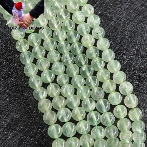 OMH Z41 4 6 8mm Natural Stonel Jewelry DIY Making Bracelet Necklace Polished By Hand Loose Natural Grape Jade Spacer Round Beads