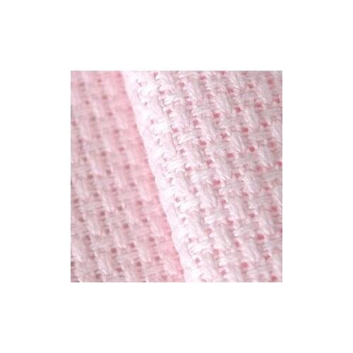 18CT 14CT 11ct pink Aida cloth cross stitch fabric canvas DIY handcraft supplies stitching embroidery craft