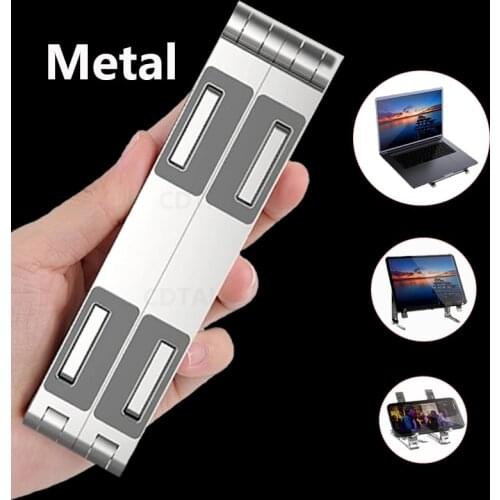 Universal Tablet Bracket Laptop Notebook Stand Adjust Foldable Portable Mini Metal Phone Holder For Xiaomi Ipad Samsung Lenovo