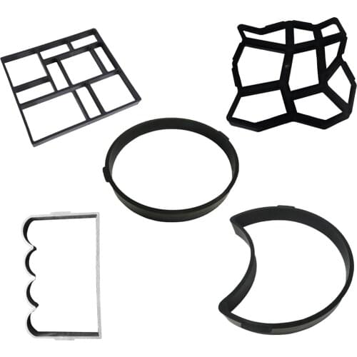 1Pcs Walk Path Maker Reused Concrete Molds Paving DIY Path Garden Yard Patio Mold