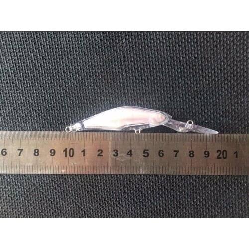 10pcs Unpainted Crankbait Fishing Lure Body 3 3/4 Inch 6g Blank lures JSE200