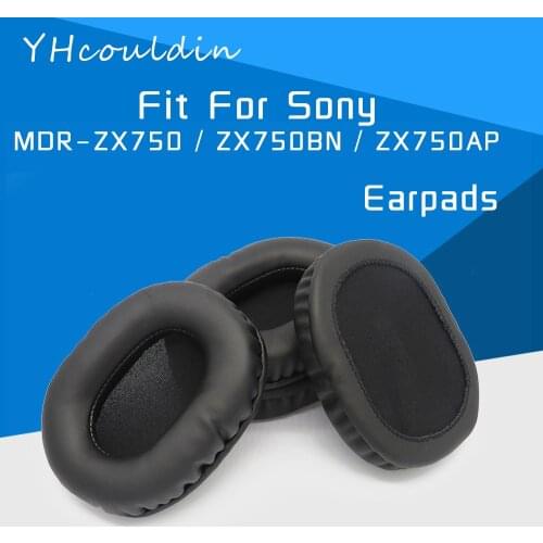 Earpads For Sony ZX750 ZX750BN ZX750AP Headphone Accessaries Replacement Ear Cushions Material