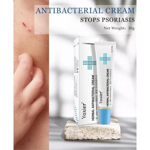 Hot Sale Anti Bacterial Cream Remove Itching Flaking Redness Relieve Allergies Skin Foot Dermatitis Eczema Psoriasis Treatment