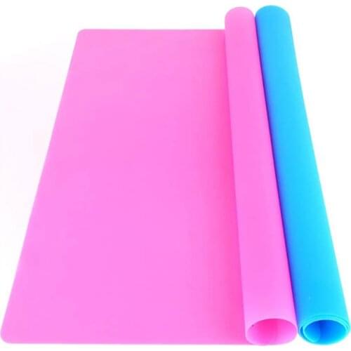 15.7" x 11.7" Large Silicone Sheet for Crafts Epoxy Jewelry Casting Moulds Mat Multipurpose Nonstick Nonskid Heat-Resistant Pad