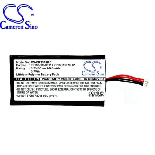 CameronSino for CRESTRON MTX-3 Prodigy PTX3 PTX3 TPMC-3X Touchpanel TPMC-3X-L LPPCZRST1S1P TPMC-3X-BTP battery