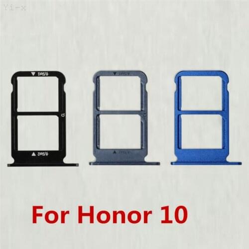 SIM Card Holder For Huawei Honor 10 Honor10 Sim card Slot Tray Replacement parts