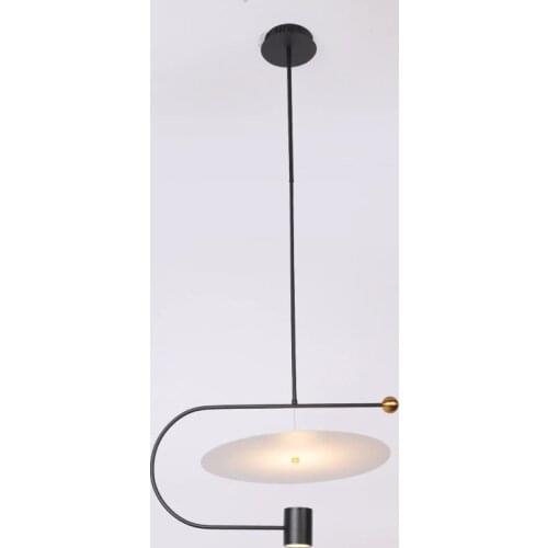 Designer Flying Saucer Chandelier Post Modern Acrylic Led Pendant Lamp Loft Decor Bedroom Dining Hanging Nordic Lamp Suspendu