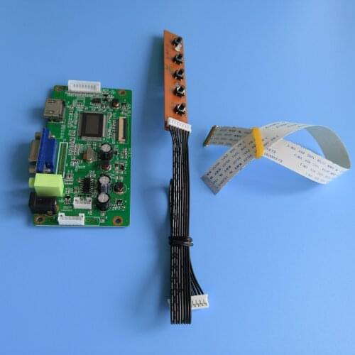 For NT156WHM-A20 15.6" DIY LCD DRIVER Controller board EDP LED 1366X768 monitor 40Pin KIT VGA SCREEN display