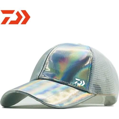 Daiwa 2021 Summer Mens for Women Reflection Fishing Hat Outdoor Sun Protection Hiking Cap Riding Hat Quick Dry UV Protection
