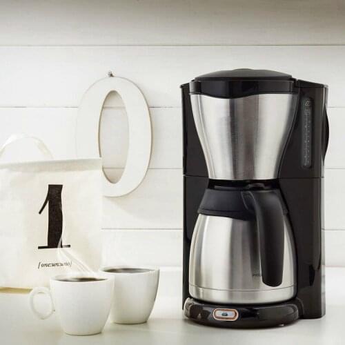 Coffee maker USES the American stainless steel semi-automatic drip pot