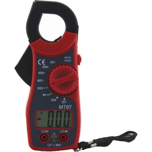 Multimeter clip-on voltage ammeter measuring resistance voltage MT87 clip-on current meter digital clip-on meter