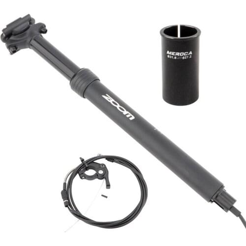 Bike Bicycle Dropper Post Set Suspension Internal Brake Cable Wire Routing Bike Seat Tube Seatpost for 27.2 to 33.9mm