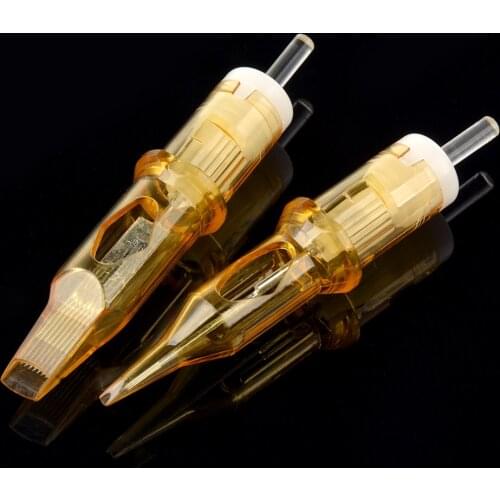 Disposable Box Of 20pcs Sterile Tattoo Cartridge Needles For Tattoo Rotary Pen Round Liner Supplies