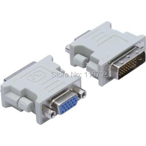 DVI 24+5 24+1 Male to VGA Female Converter HDMI to ATI DVI adapter VGA Adapter Convertor for PC laptop 200pcs/lot