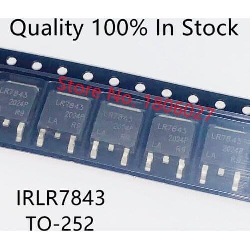 Send free 50pcs IRLR3915 / IRLR110 / IRLR2905 / IRLR7843 / IRLR7833 TO-252 MOS tube field effect transistor