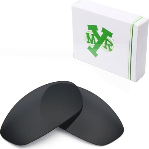 Mryok POLARIZED Replacement Lenses for Oakley Whisker Sunglasses Stealth Black