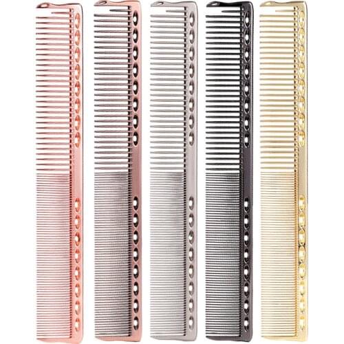 Pro Salon Hair Care Styling Tool Salon Clear Teeth Hair Comb Anti-Static Hairdressing Comb Dyeing Styling Brush