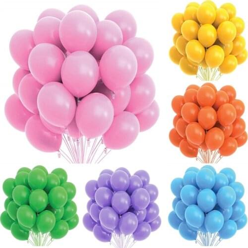 10/20pcs White pink Latex Balloons Birthday Party Decorations Adult Wedding Decorations Helium Globos Baby Shower ballon