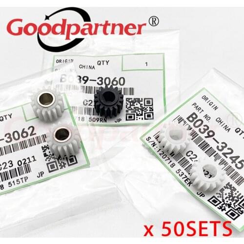 50X B0393245 B0393060 B0393062 Developer Gear for Ricoh Aficio 1015 1018 2015 2018 3025 3030 MP 2510 2550 2851 3010 3351 2001