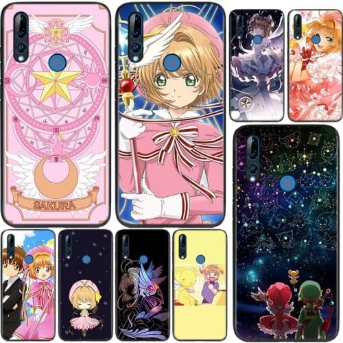 Silicone Cover Card Captor Sakuras Anime For Huawei Honor 9 9X 9N 8S 8C 8X 8A V9 8 7S 7A 7C Pro lite Prime Play 3E Phone Case
