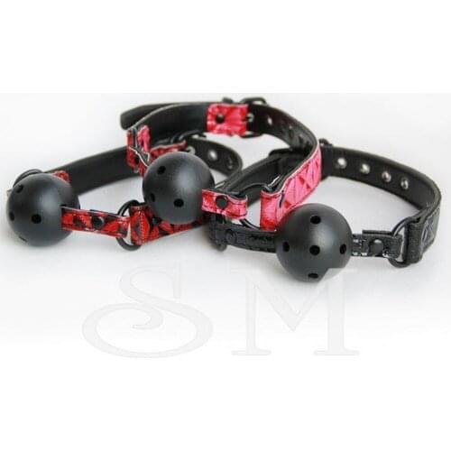 2019 Gode Slave Harness Silicone Ball Gag BDSM Strapon Bondage Fetish Mouth Restraints SM Sex Toy Sex Toys For Men Anal Gay #68