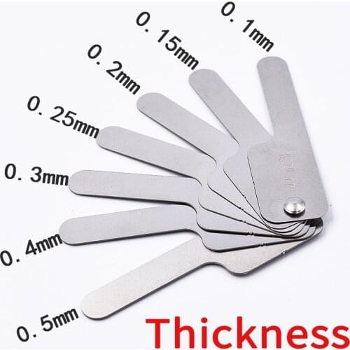 Dental Interproximal Reduction (IPR) Gauge Measure Tooth Gap Stainless Steel Reciprocating IPR System