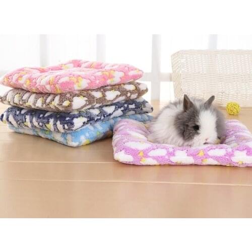 Small Animal Guinea Pig Hamster Bed House Winter Warm Squirrel Hedgehog rabbit Chinchilla Bed mat House Nest Hamster Accessories