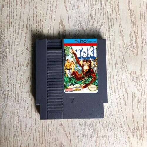 Toki - 72 pins 8bit game cartridge
