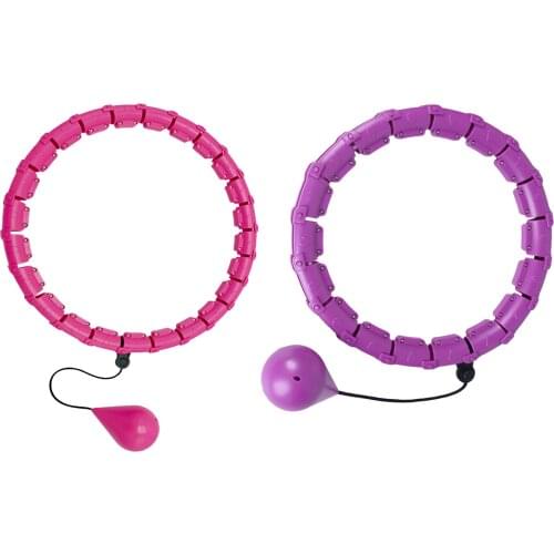 Smart Hoop for Adults Kids Adjustable Auto- Massage Belly Hoops Ring