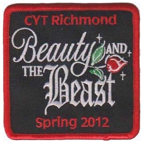 Spring 2012 Embroidered Patch Made by Twill with Merrow Border and PVC Customized Designs Are Welcome MOQ50pcs Free Shipping