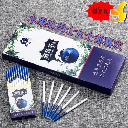 Healthy Tea Tobacco Tea Nature Herbal Tea Smoke Ten Flavor Chinese Cigarette to Quit Smoking Clear Lung No Tobacco No Nicotine