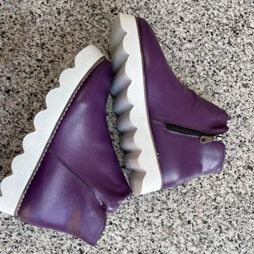 Ladies British Short Boots Autumn Chelsea Boots Fashion Low Ankle boots Plus Size Shoes 2021 New Style Women Non-slip Retro Shoe