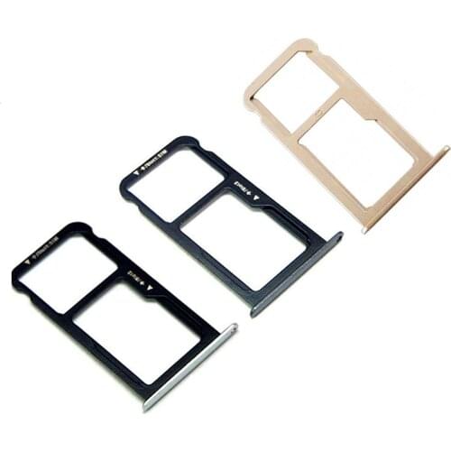 10pcs/lot OEM SIM Card Tray Holder Slot Spare Part for Huawei P9 Lite