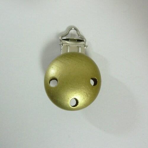 25PCS GOLD COLOR Baby Pacifier Clips