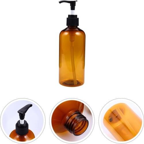 6pcs 300ml Emulsion Storage Bottles Sub Packaging Bottle Press Lotion Bottles