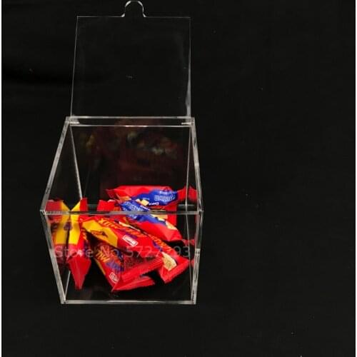 1pcs Acrylic Candy Box Clear Chocolate Plastic Wedding Gift Party Favor Box Pastry Container Packing Storage Boxes