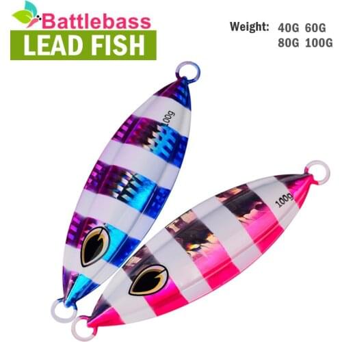 Trout Jigging Lure Jigs Saltwater Lures 40g-100g Trolling Hard Bait Bass Fishing Bait Tackle 2021 Metal Jig Fishing Lure Weights