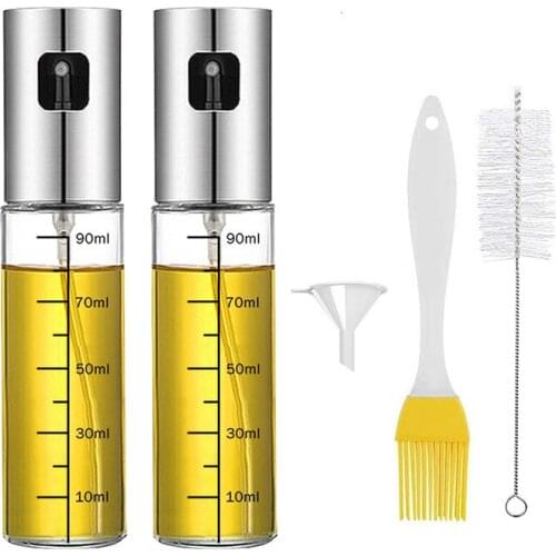 BBQ Baking Olive Oil Spray Bottle Oil Vinegar Spray Bottles Water Pump Gravy Boats Grill Sprayer Kitchen Tool Kitchenware