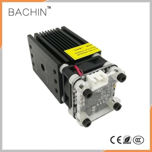 500mW 405nm Laser Module 0.5W Blue Light Laser Cutter Head, CNC Laser Cutting Engraver Parts, TTL PWM Laser for CNC Router