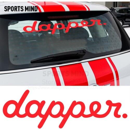 10 Pieces Sports Mind Dapper Windshield Stickers Decal Car Styling For Seat Renault Opel Mazda Bmw Honda Audi Ford Toyota VW