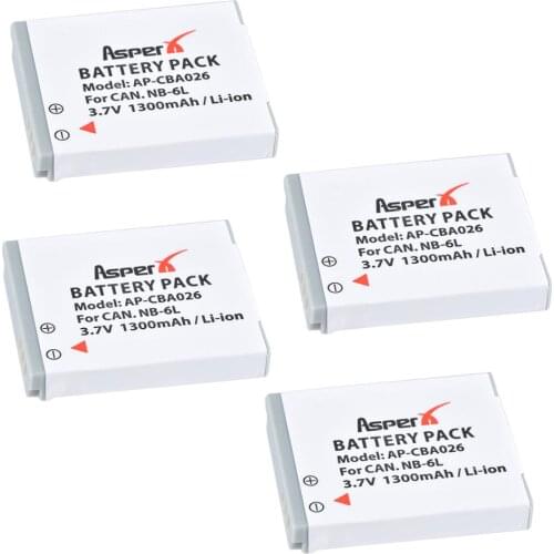 NB-6L NB-6LH Battery for Canon PowerShot IXUS 310, SX540 HS, SX530 HS, SX520 HS, SX510 HS, SX500 HS, SX170 is,SX700 HS, SX710 HS