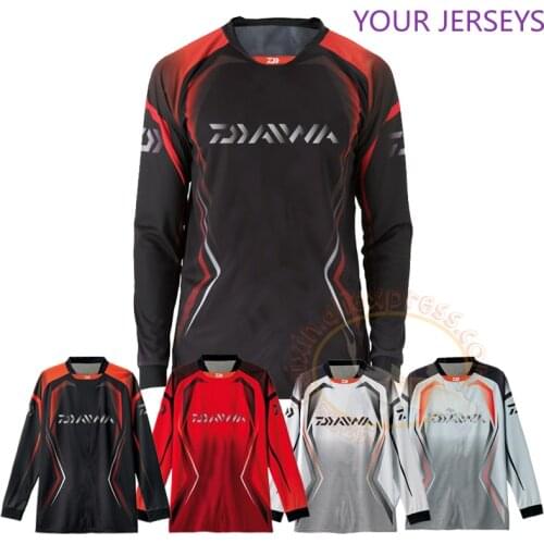 2022 New Style Daiwa Man Outdoor Sports Long Sleeve Fishing Clothes For Anti-uv/ Breathable/quick-drying Clothing Shirt Pesca