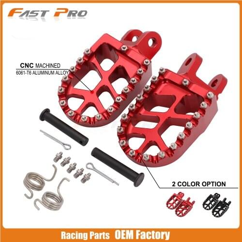 Motorcycle Footrest Footpegs Foot Rest Foos Peg Aluminum For Honda CRF1000L CRF 1000 L DTC 2016 2017
