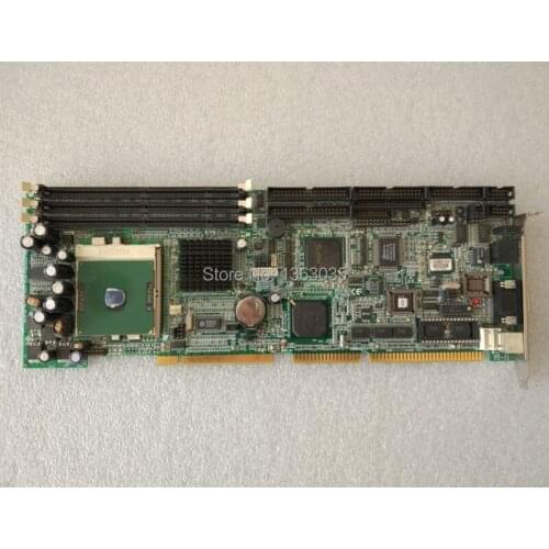 DHL EMS free shipping SBC8166 Rev.A2 Full Size Flexible PGA370 CPU Card tested working with fan