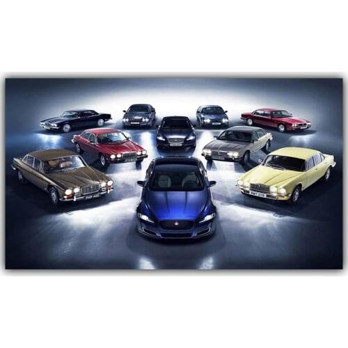 Modern Cool Car Canvas Painting Car Pictures Car Posters Wall Art for Living Room Home Decor (No Frame)